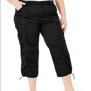 3/$25 Style & Co. Womens Capri Cropped Cargo Pants